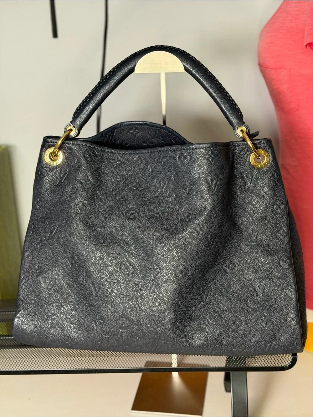 LOUIS VUITTON MONOGRAM EMPREINTE ARTSY MM – NAVY